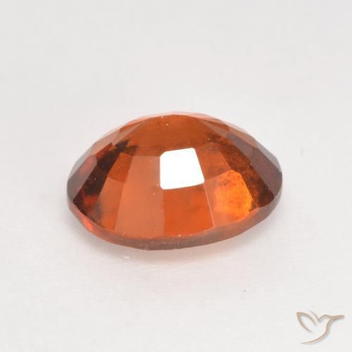 9,17 ctw natürlicher Mitteldunkles Orange Hessonit-Granat, Oval, VS