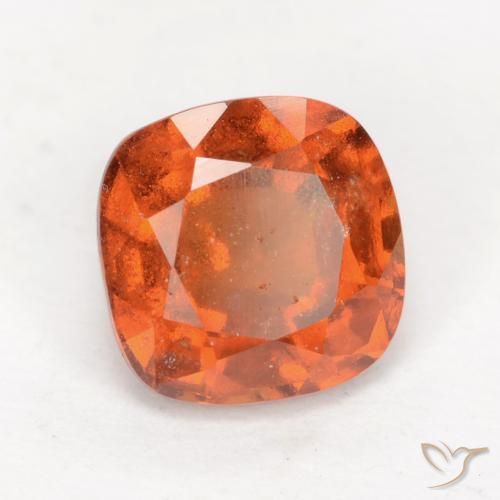 9,17 ctw natürlicher Mittelorange Hessonit-Granat, Kissen, VS-SI