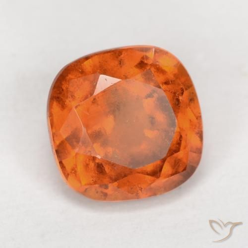 9,17 ctw natürlicher Mittelorange Hessonit-Granat, Kissen, VS-SI