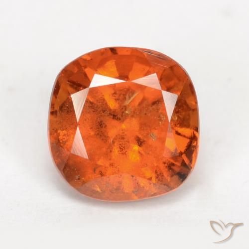 2.15ct Natürlicher Mittelorange Hessonit-Granat, Kissen, VS-SI