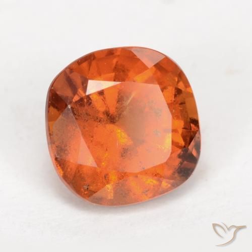 9,17 ctw natürlicher Mittelorange Hessonit-Granat, Kissen, VS-SI