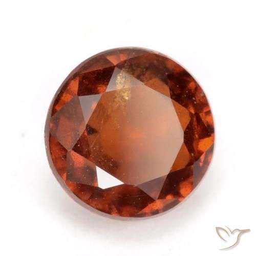 9,17 ctw natürlicher Amber Orange Hessonit-Granat, Runden, VS-SI