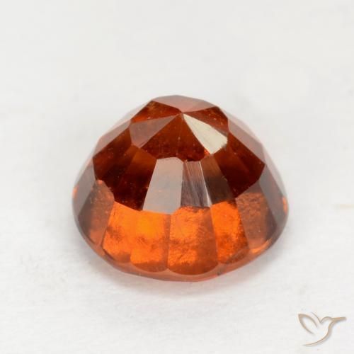 9,17 ctw natürlicher Amber Orange Hessonit-Granat, Runden, VS-SI