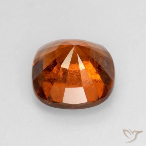 9,17 ctw natürlicher Feuerorange Hessonit-Granat, Kissen, VS-SI