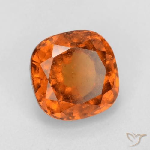 9,17 ctw natürlicher Mittelorange Hessonit-Granat, Kissen, VS-SI