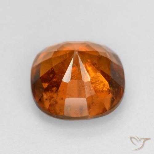 9,17 ctw natürlicher Mitteldunkles Orange Hessonit-Granat, Kissen, VS-SI