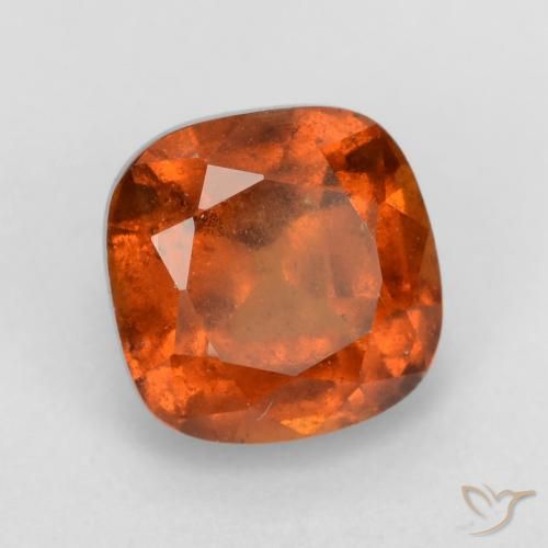 9,17 ctw natürlicher Mittelorange Hessonit-Granat, Kissen, VS-SI
