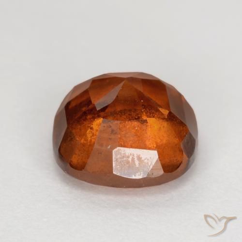 9,17 ctw natürlicher Dunkelorange Hessonit-Granat, Kissen, VS-SI