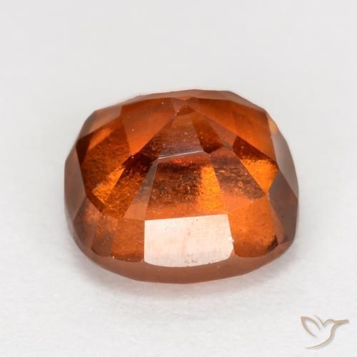 9,17 ctw natürlicher rötlich-orange Hessonit-Granat, Kissen, VS