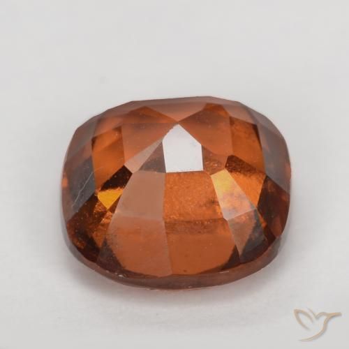 9,17 ctw natürlicher Mitteldunkles Orange Hessonit-Granat, Kissen, VS