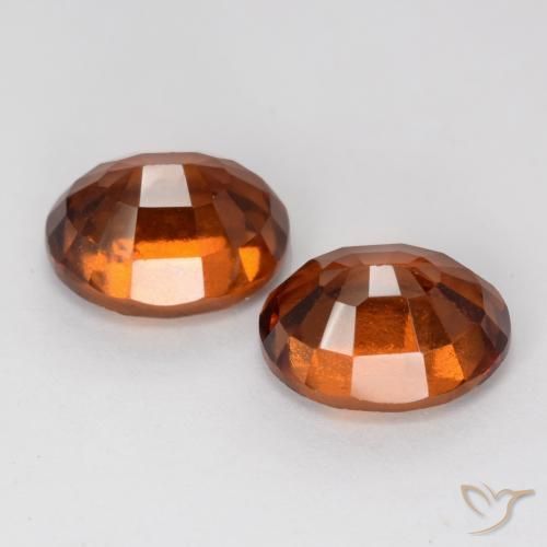 4.94 ct natürliche Mittelorange Hessonit-Granat-Edelsteine, Oval, VS-SI