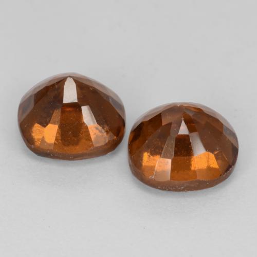 2,72 ct natürliche orangefarbener Hessonit-Edelsteine, Kissenschliff, VS