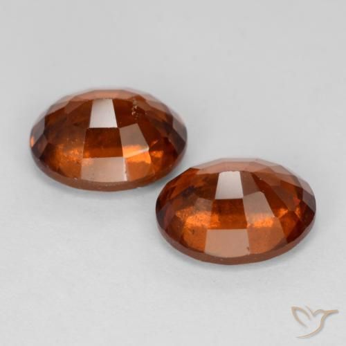 4.27 ct natürliche Amber Orange Hessonit-Granat-Edelsteine, Oval, VS-SI