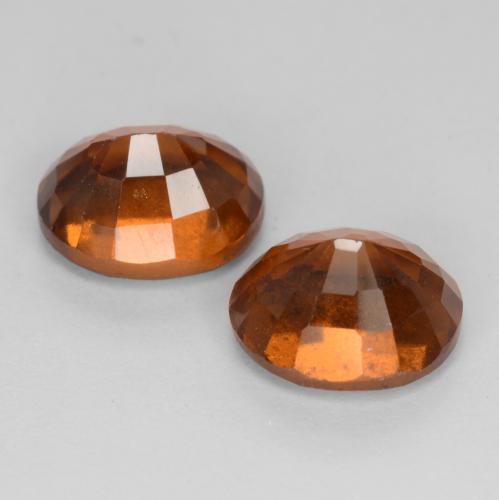 4,86 ct natürliche orangefarbener Hessonit-Edelsteine, Oval Schliff, VS