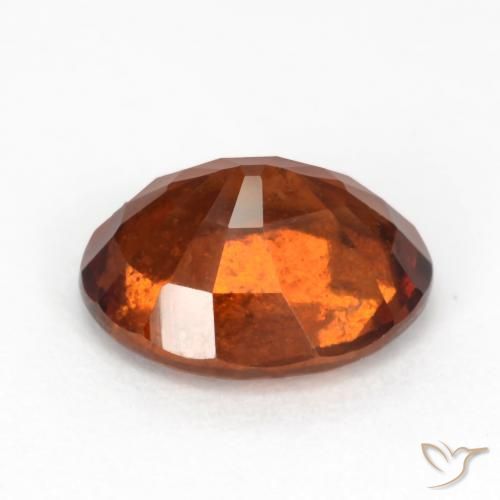 9,17 ctw natürlicher tieforange Hessonit-Granat, Oval, VS-SI
