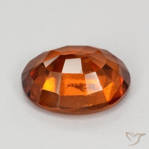9,17 ctw natürlicher Mittelorange Hessonit-Granat, Oval, VS-SI