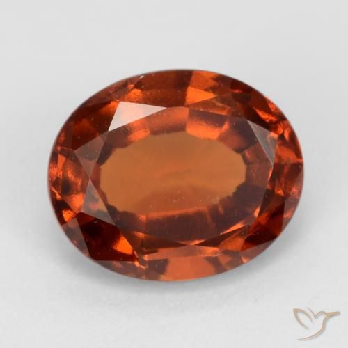 9,17 ctw natürlicher Amber Orange Hessonit-Granat, Oval, VVS-VS