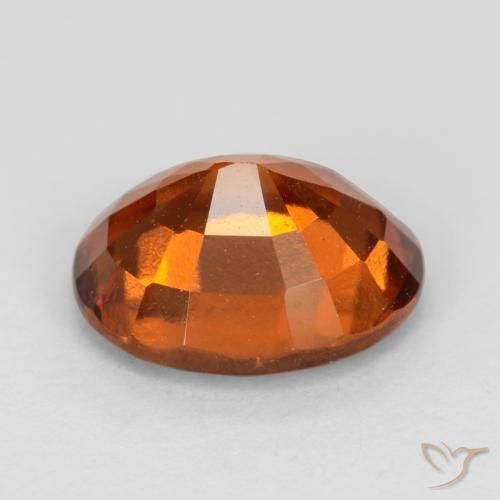 9,17 ctw natürlicher Mitteldunkles Orange Hessonit-Granat, Oval, VS