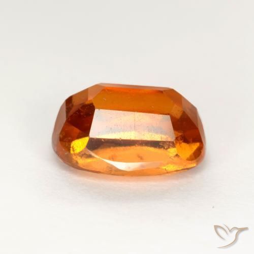 9,17 ctw natürlicher Mitteldunkles Orange Hessonit-Granat, Kissen, VS-SI