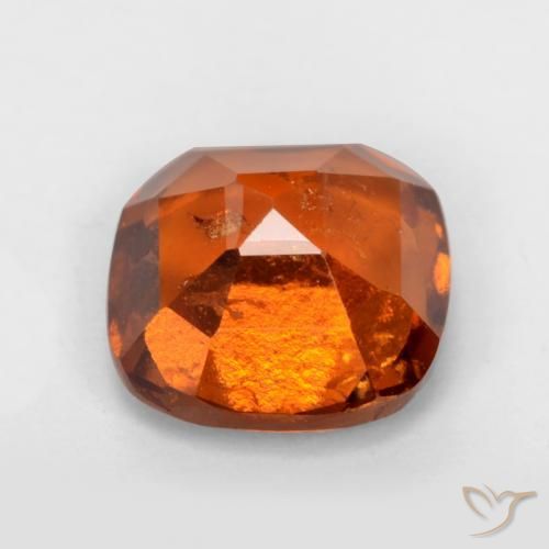 9,17 ctw natürlicher Feuerorange Hessonit-Granat, Kissen, SI