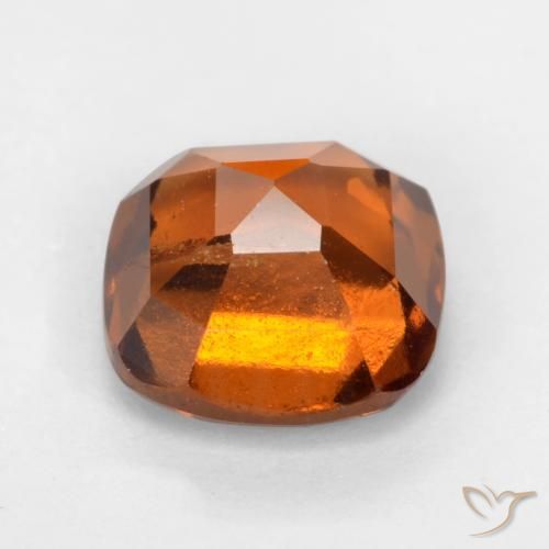 9,17 ctw natürlicher Mitteldunkles Orange Hessonit-Granat, Kissen, SI
