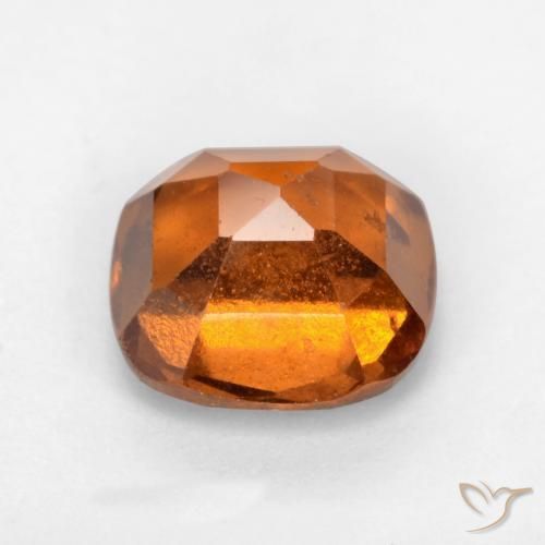 9,17 ctw natürlicher Mitteldunkles Orange Hessonit-Granat, Kissen, SI