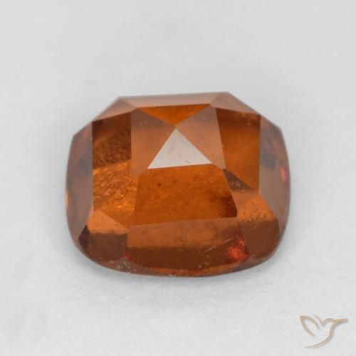 9,17 ctw natürlicher rötlich-orange Hessonit-Granat, Kissen, SI