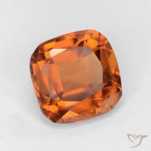 9,17 ctw natürlicher Mitteldunkles Orange Hessonit-Granat, Kissen, VS-SI