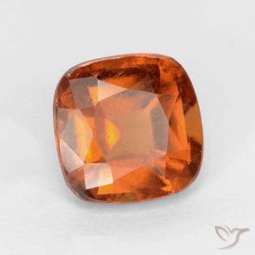 9,17 ctw natürlicher Amber Orange Hessonit-Granat, Kissen, VS