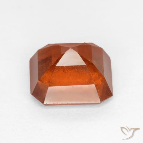 9,17 ctw natürlicher Mittelorange Hessonit-Granat, Oktagonschliff, SI