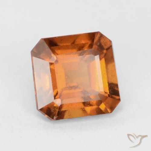 9,17 ctw natürlicher Mittelorange Hessonit-Granat, Oktagonschliff, VS-SI