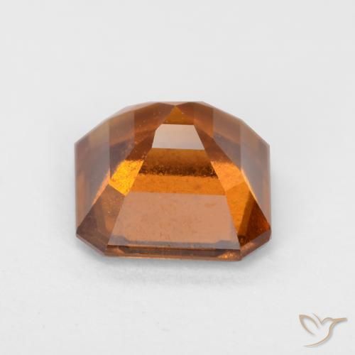 9,17 ctw natürlicher Mittelorange Hessonit-Granat, Oktagonschliff, VS-SI