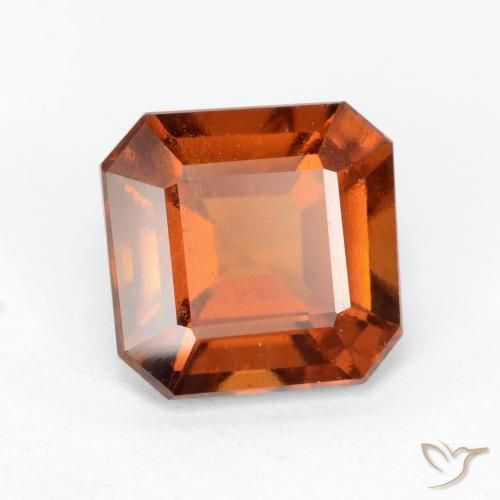 9,17 ctw natürlicher Amber Orange Hessonit-Granat, Oktagonschliff, VS