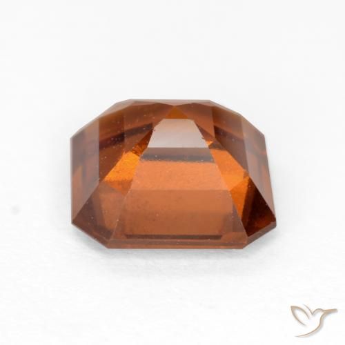 9,17 ctw natürlicher Amber Orange Hessonit-Granat, Oktagonschliff, VS