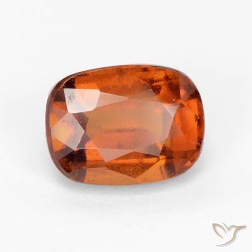 9,17 ctw natürlicher Mitteldunkles Orange Hessonit-Granat, Kissen, VS-SI