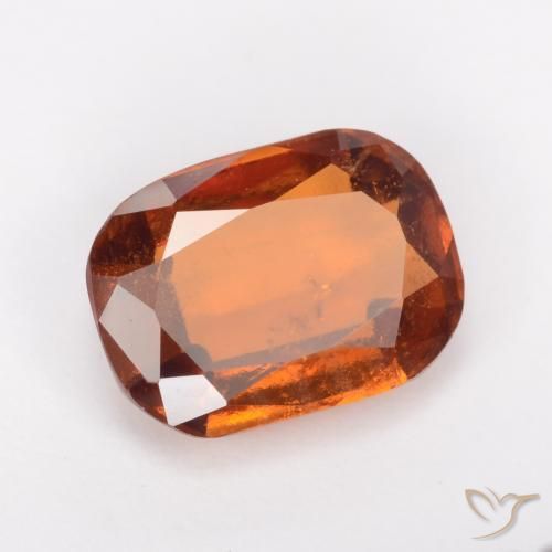 9,17 ctw natürlicher Amber Orange Hessonit-Granat, Kissen, VS-SI