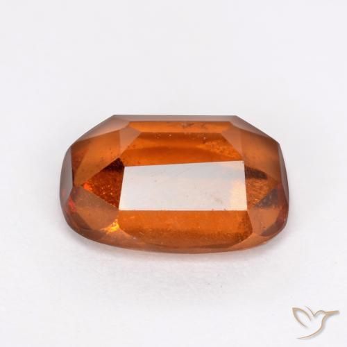 9,17 ctw natürlicher Amber Orange Hessonit-Granat, Kissen, VS-SI