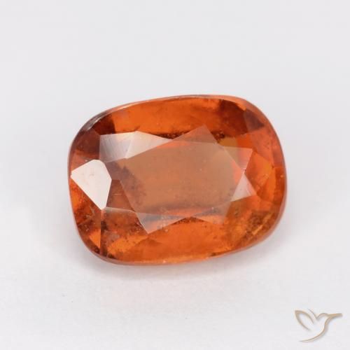 9,17 ctw natürlicher Mittelorange Hessonit-Granat, Kissen, SI