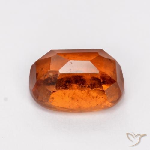 9,17 ctw natürlicher Amber Orange Hessonit-Granat, Kissen, SI