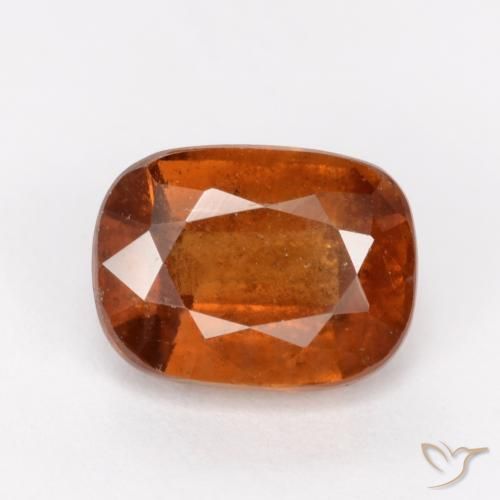 2.21ct Natürlicher Mittelorange Hessonit-Granat, Kissen, SI