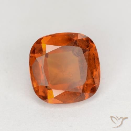 9,17 ctw natürlicher Amber Orange Hessonit-Granat, Kissen, VS-SI