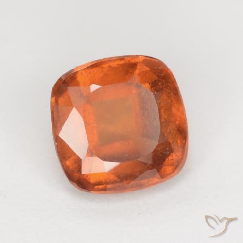 9,17 ctw natürlicher Mittelorange Hessonit-Granat, Kissen, VS-SI