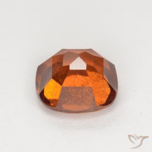 9,17 ctw natürlicher Mitteldunkles Orange Hessonit-Granat, Kissen, VS-SI