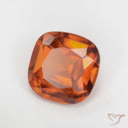 9,17 ctw natürlicher Mittelorange Hessonit-Granat, Kissen, VS