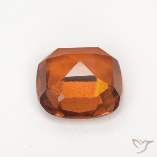 9,17 ctw natürlicher Mitteldunkles Orange Hessonit-Granat, Kissen, VS