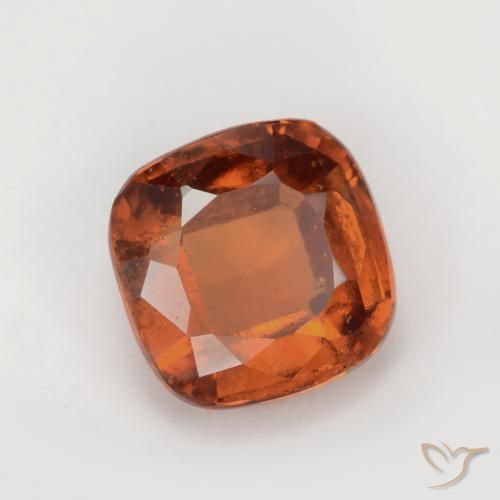 9,17 ctw natürlicher rötlich-orange Hessonit-Granat, Kissen, VS-SI