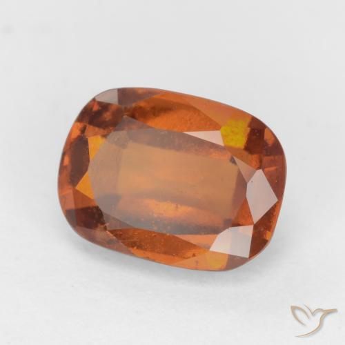 9,17 ctw natürlicher Mitteldunkles Orange Hessonit-Granat, Kissen, SI