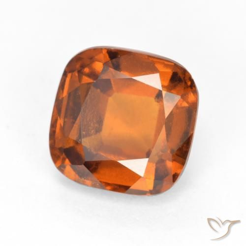 9,17 ctw natürlicher Mittelorange Hessonit-Granat, Kissen, VS