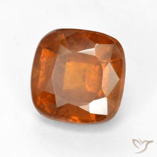 9,17 ctw natürlicher Mitteldunkles Orange Hessonit-Granat, Kissen, VS-SI