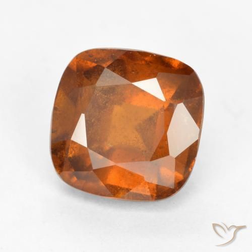 9,17 ctw natürlicher Mitteldunkles Orange Hessonit-Granat, Kissen, VS-SI